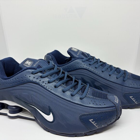 Men's Nike Shox - Blue and White - Picture 5 of 7